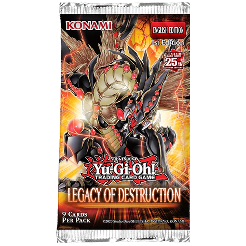 Yu-Gi-Oh - Legacy of Destruction - Booster Pack | Event Horizon Hobbies CA