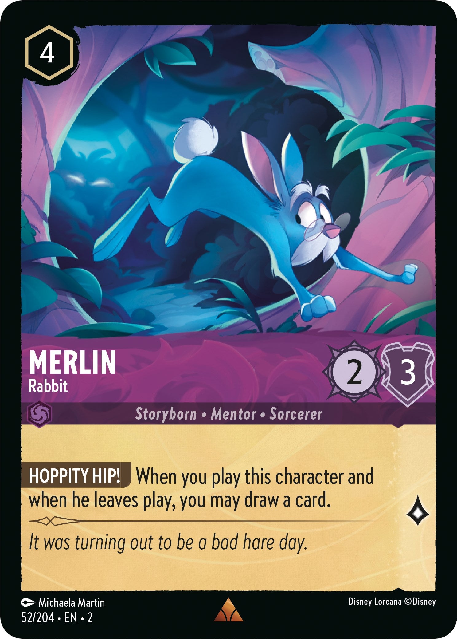 Merlin - Rabbit (52/204) [Rise of the Floodborn] | Event Horizon Hobbies CA