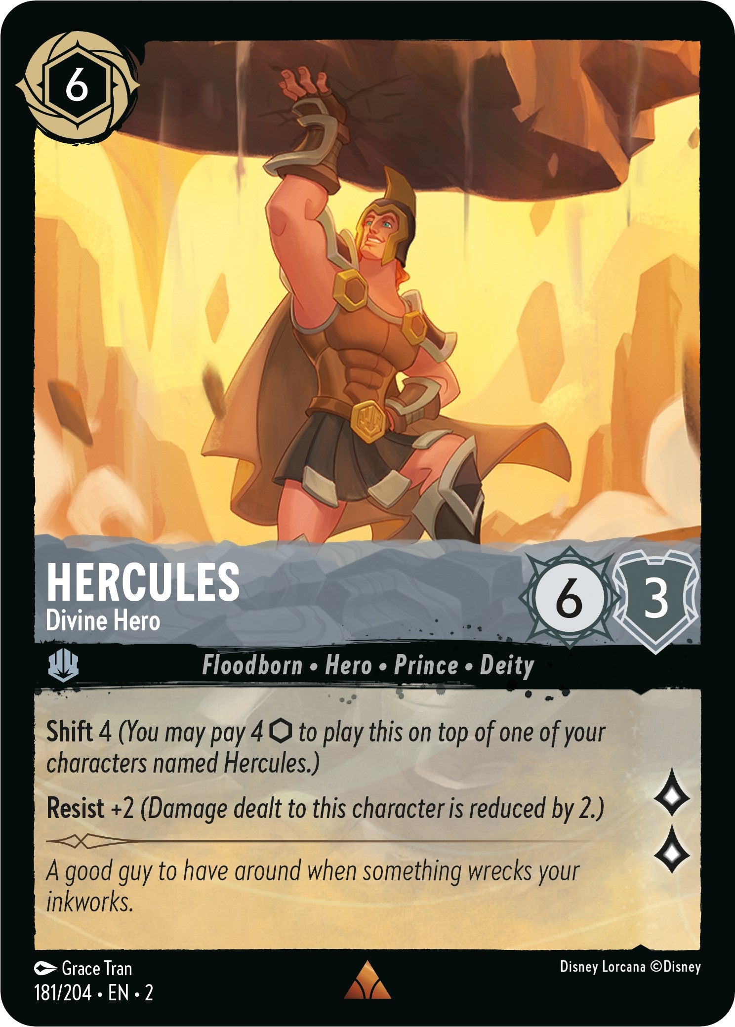 Hercules - Divine Hero (181/204) [Rise of the Floodborn] | Event Horizon Hobbies CA
