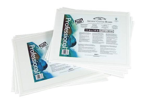Winsor & Newton Artist Canvas Board (Triple Pack)