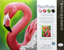 PaintWorks - Paint By Numbers - Flamingo Fun