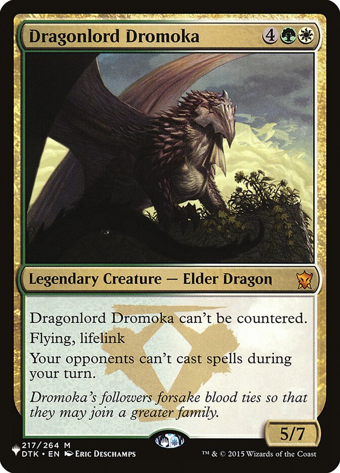 Dragonlord Dromoka [The List] | Event Horizon Hobbies CA