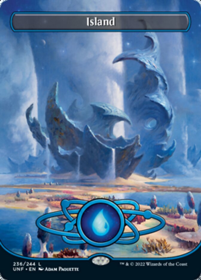 Island (236) (Planetary Space-ic Land) [Unfinity] | Event Horizon Hobbies CA