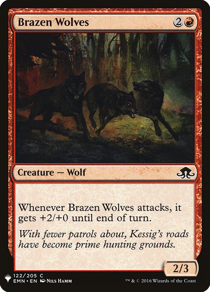 Brazen Wolves [Mystery Booster] | Event Horizon Hobbies CA