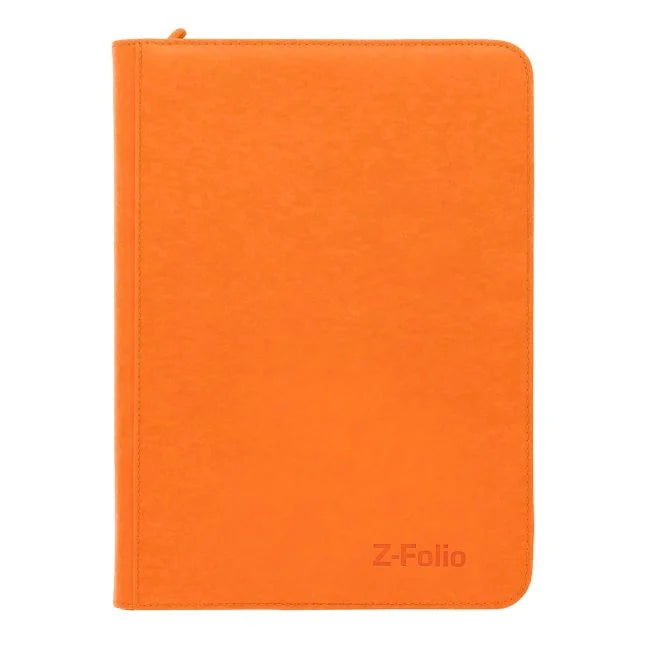 Binder - BCW - Z-Folio - 9 Pocket (Orange)