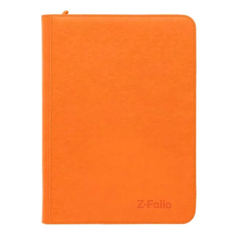Binder - BCW - Z-Folio - 9 Pocket (Orange)