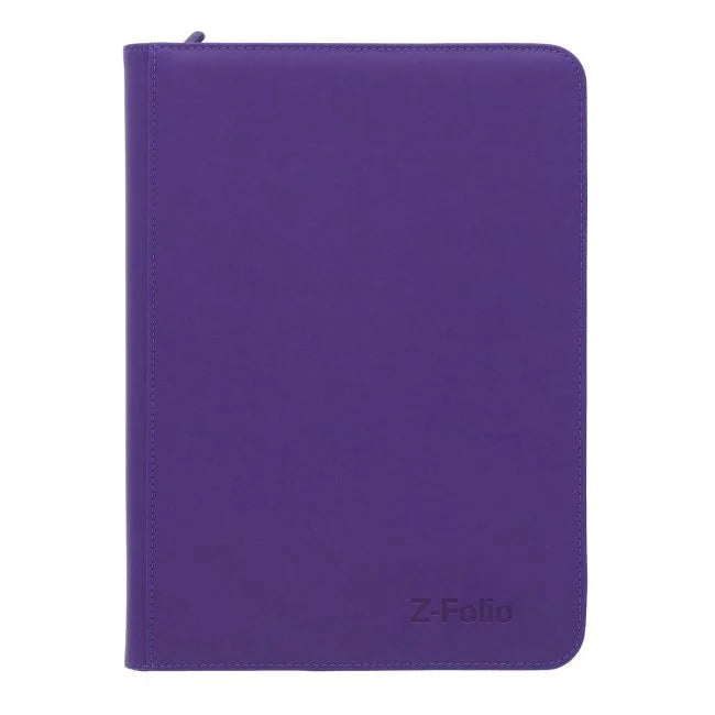 Binder - BCW - Z-Folio - 9 Pocket (Purple)