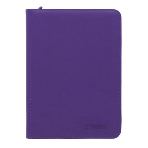 Binder - BCW - Z-Folio - 9 Pocket (Purple)
