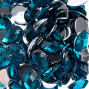 Beading - Flat Back/Cabochon - Acrylic Rhinestones (10x14mm)