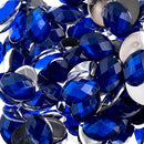 Beading - Flat Back/Cabochon - Acrylic Rhinestones (10x14mm)