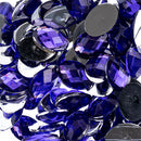 Beading - Flat Back/Cabochon - Acrylic Rhinestones (10x14mm)