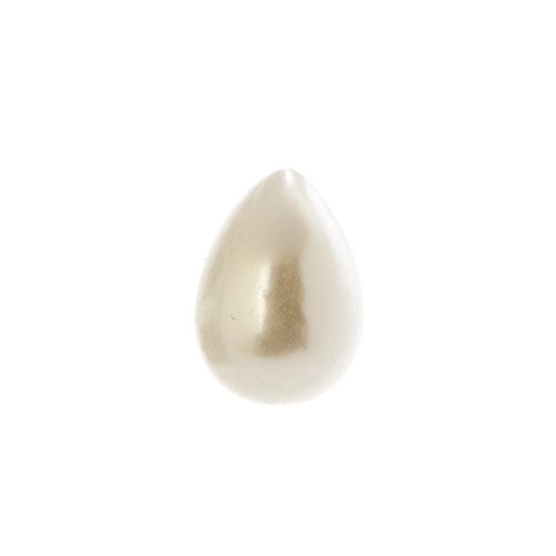 Beading - Flat Back/Cabochon - Acrylic Pearl Drops (18x13mm)