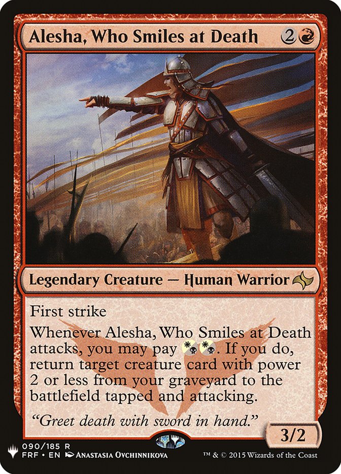 Alesha, Who Smiles at Death [Mystery Booster] | Event Horizon Hobbies CA