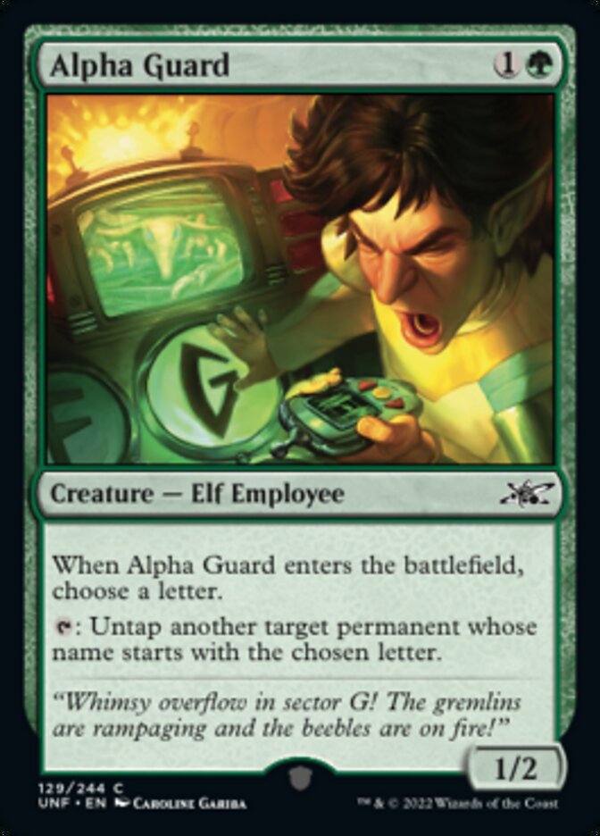 Alpha Guard [Unfinity] | Event Horizon Hobbies CA