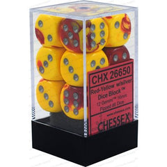 Dice - Chessex - 16mm D6 (12pc) - Gemini | Event Horizon Hobbies CA
