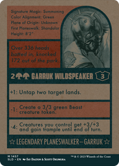 Garruk Wildspeaker [Secret Lair Drop Series] | Event Horizon Hobbies CA