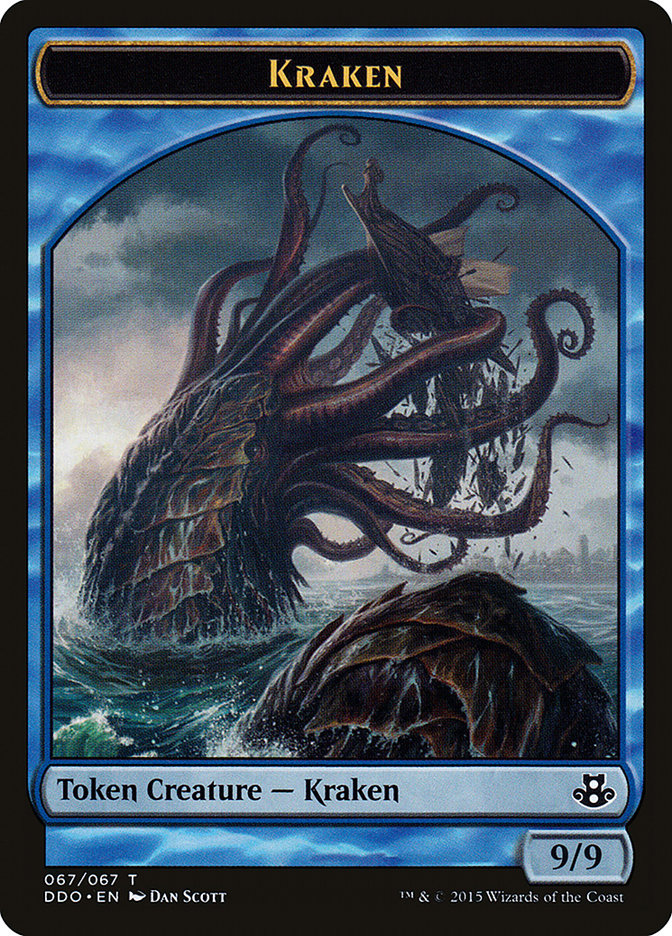 Kraken Token [Duel Decks: Elspeth vs. Kiora] | Event Horizon Hobbies CA