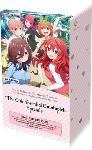 Weiß Schwarz - THE QUINTESSENTIAL QUINTUPLETS - SPECIALS PREMIUM BOOSTER