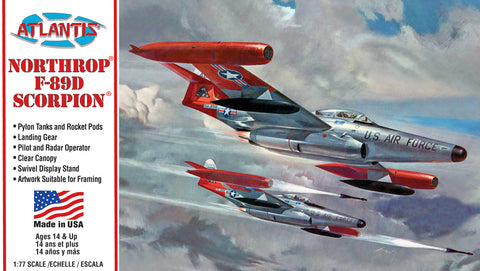 Model Kit - Atlantis - Northrop F-89D Scorpion