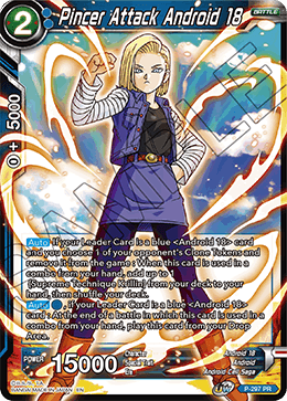 Pincer Attack Android 18 (P-297) [Tournament Promotion Cards] | Event Horizon Hobbies CA