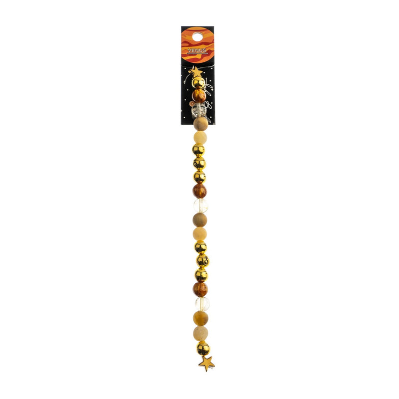 Beading - Solar System Strand - 8mm (7inch) Round Venus