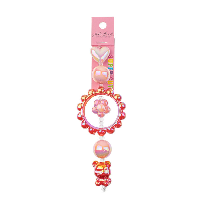 Beading - Super Cute - Acrylic Bead 5" Strand - Round/Ring