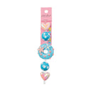 Beading - Super Cute - Acrylic Bead 5" Strand - Roses/Round/Donut