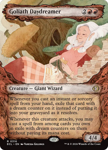 Goliath Daydreamer (Showcase) [Lorwyn Eclipsed]