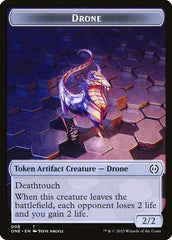 Phyrexian Mite (012) // Drone Double-Sided Token [Phyrexia: All Will Be One Tokens] | Event Horizon Hobbies CA