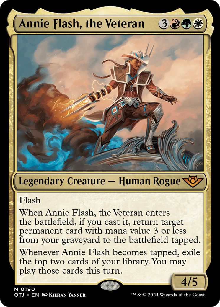 Annie Flash, the Veteran [Outlaws of Thunder Junction] | Event Horizon Hobbies CA
