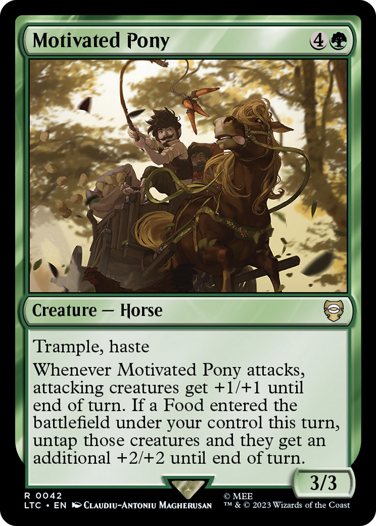 Motivated Pony [The Lord of the Rings: Tales of Middle-Earth Commander] | Event Horizon Hobbies CA