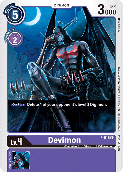 Devimon [P-018] [Promotional Cards] | Event Horizon Hobbies CA