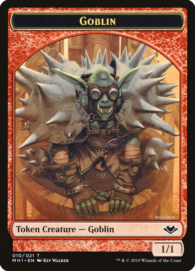 Goblin (010) // Wrenn and Six Emblem Double-Sided Token [Modern Horizons Tokens] | Event Horizon Hobbies CA