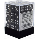 Dice - Chessex - 12mm D6 (36pc) - Translucent