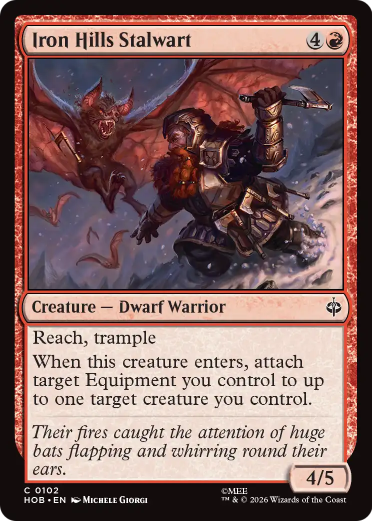 Iron Hills Stalwart [The Hobbit]