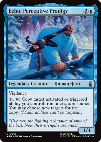 Echo, Perceptive Prodigy [Marvel Super Heroes]