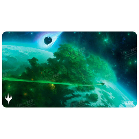 Playmat - MTG: Edge of Eternities - MYTHIC LAND GREEN
