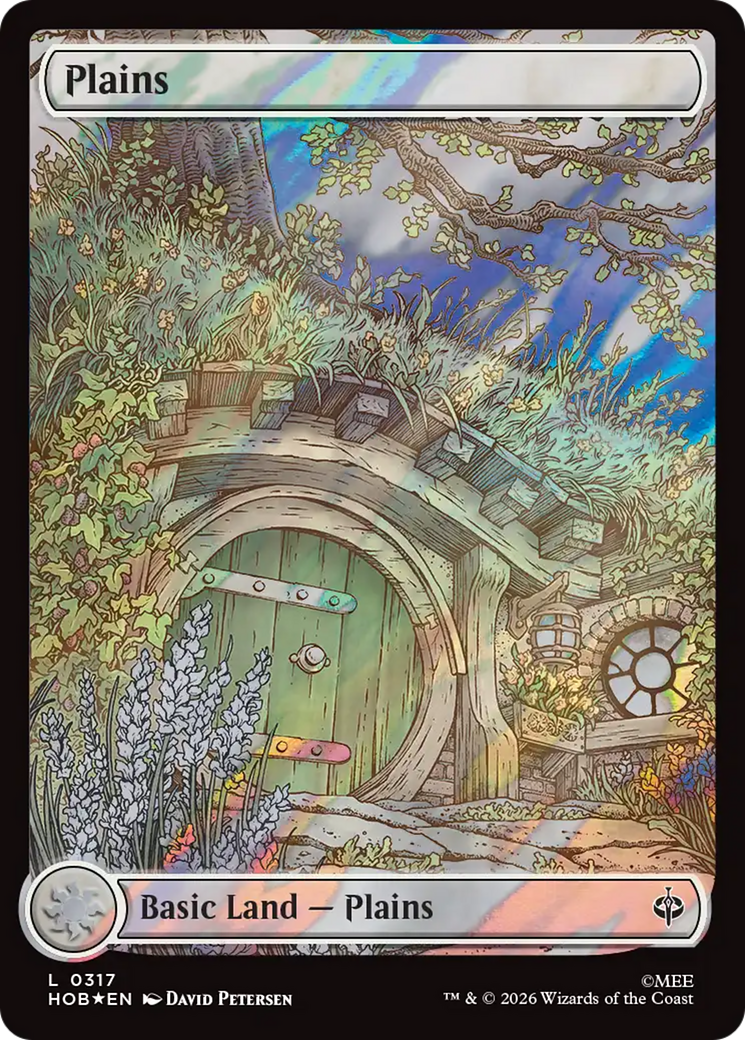 Plains (0317) (Surge Foil) [The Hobbit]