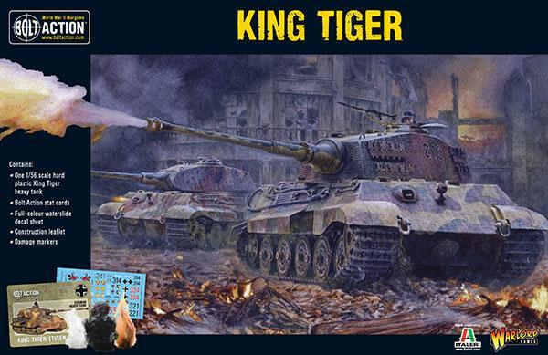 Warlord Games - Bolt Action - German King Tiger (Panzerkampfwagen) | Event Horizon Hobbies CA