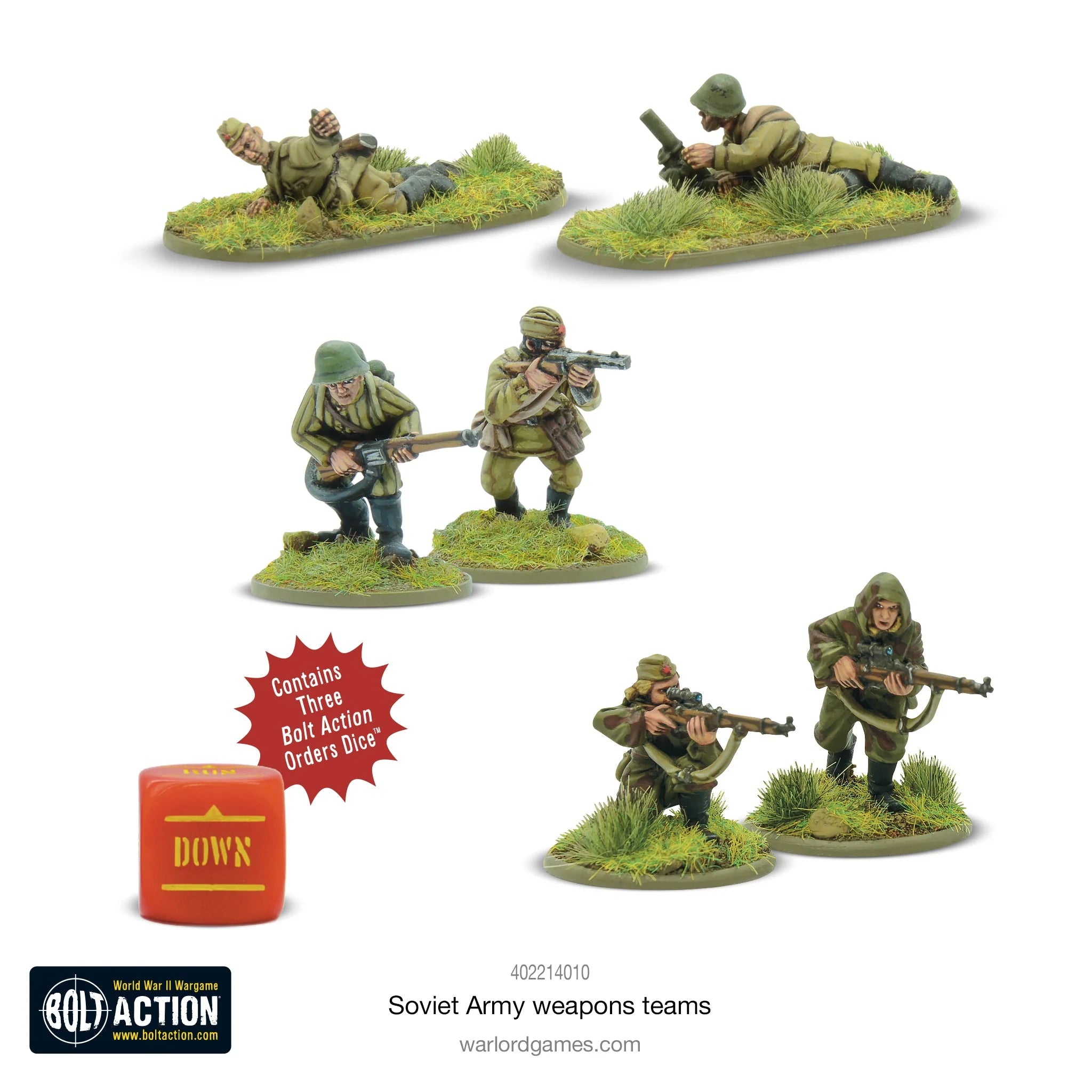 Warlord Games - Bolt Action - Soviet Army Weapons Team | Event Horizon Hobbies CA