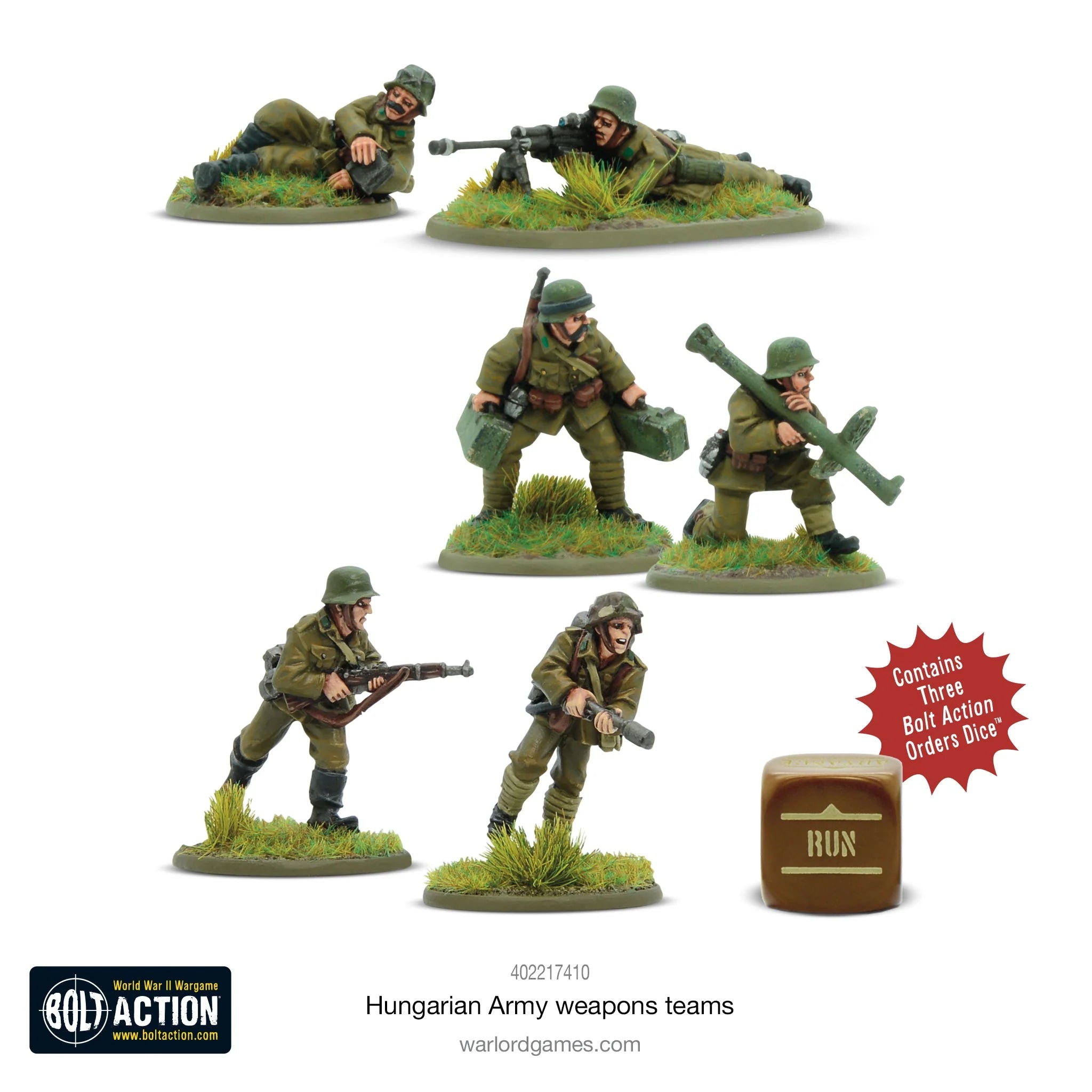 Warlord Games - Bolt Action - Hungarian Army Weapons Teams | Event Horizon Hobbies CA