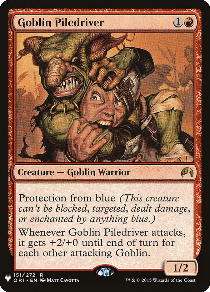 Goblin Piledriver [Mystery Booster] | Event Horizon Hobbies CA