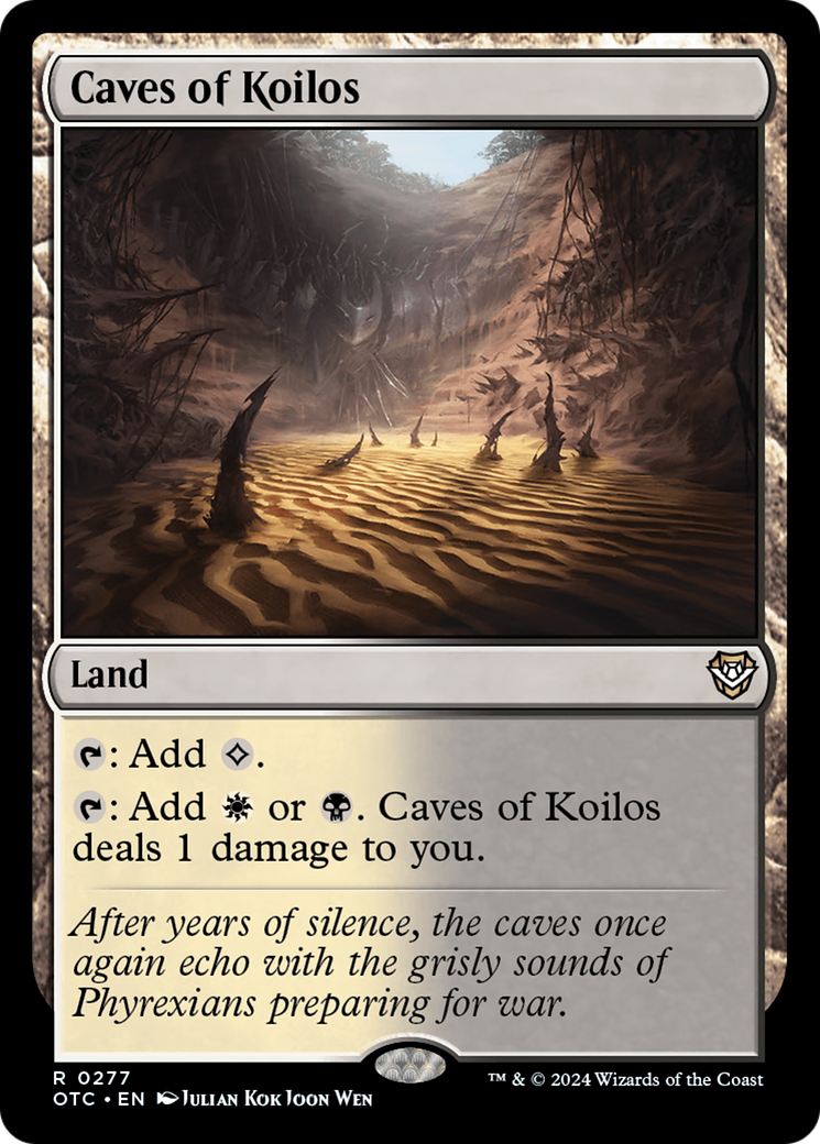 Caves of Koilos [Outlaws of Thunder Junction Commander] | Event Horizon Hobbies CA