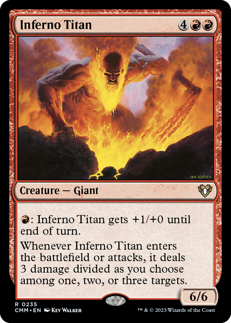 Inferno Titan [Commander Masters] | Event Horizon Hobbies CA