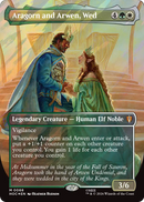 Aragorn and Arwen, Wed (Borderless) (Surge Foil) [The Hobbit]