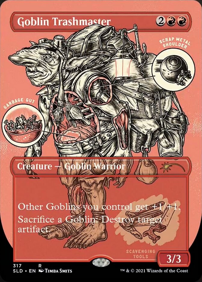 Goblin Trashmaster (Borderless) [Secret Lair Drop Series] | Event Horizon Hobbies CA