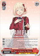 Place to Return To, Chisato (LRC/W105-E035 RR) [Lycoris Recoil]