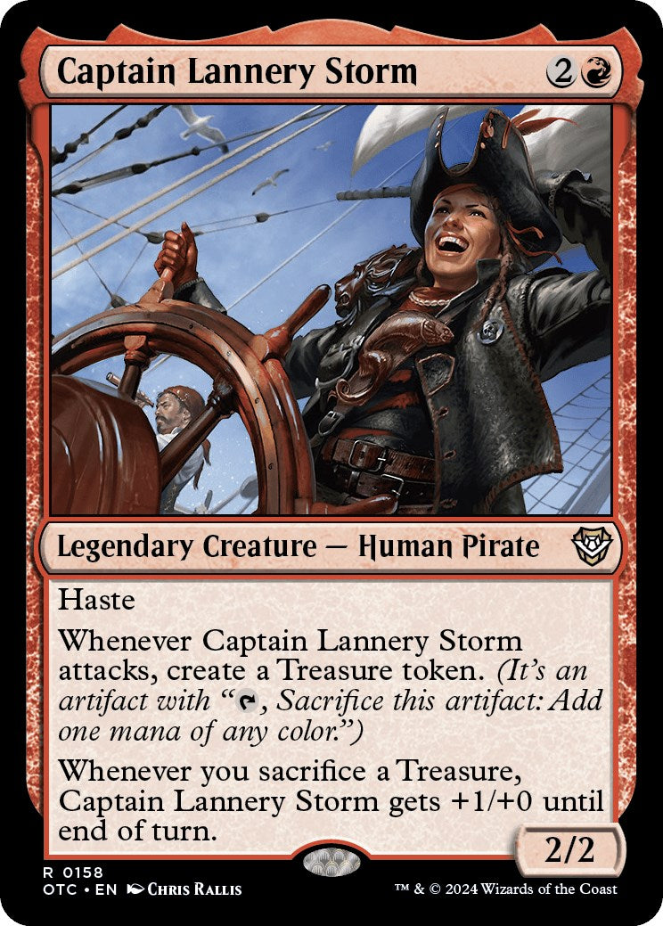 Captain Lannery Storm [Outlaws of Thunder Junction Commander] | Event Horizon Hobbies CA