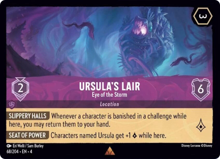 Ursula's Lair - Eye of the Storm (68/204) [Ursula's Return] | Event Horizon Hobbies CA