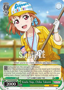 Koala Nap, Chika Takami (SIS/W109-E040 R) [Love Live School idol festival 2 MIRACLE LIVE!]